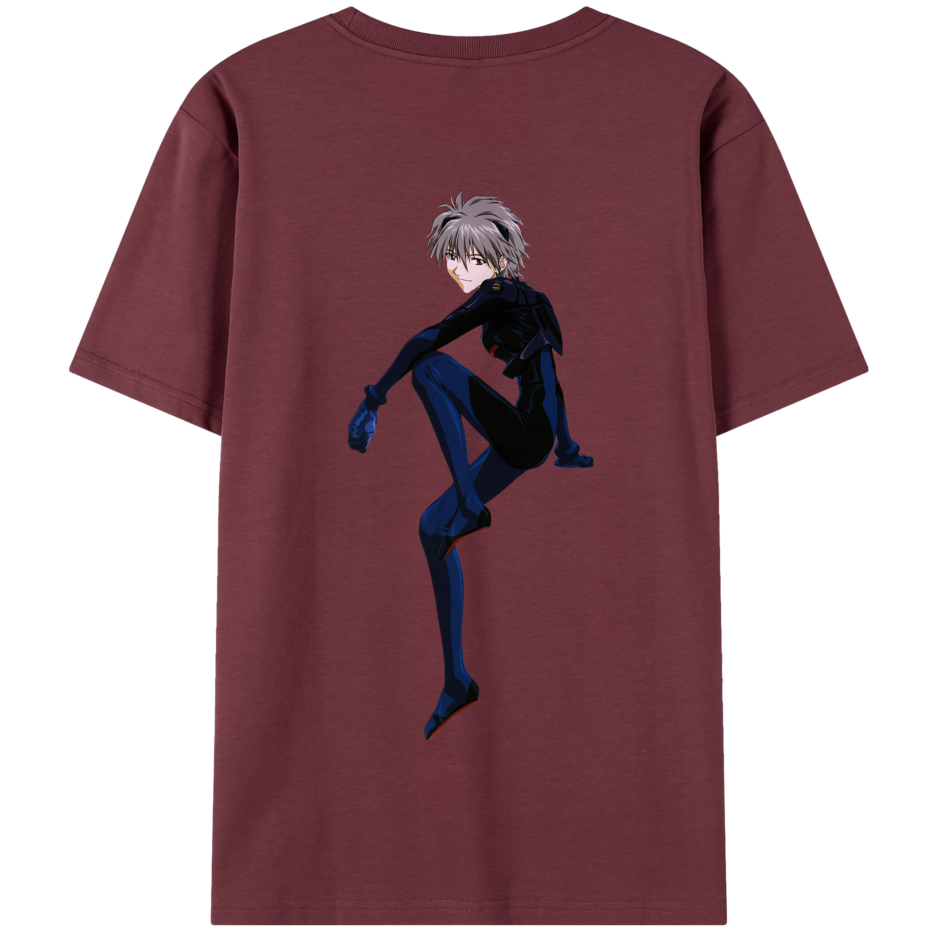（画像用） EVA 新世紀エヴァンゲリオン 綿100％半袖Tシャツ（背面プリント）